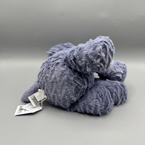 Jellycat Fuddlewuddle Elephant 9" Periwinkle Blue New Tags Authentic US Seller - Picture 5 of 8